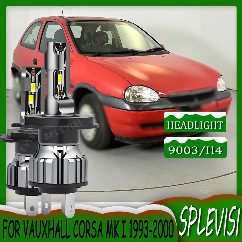 Stable Lighting Activate Instantly warranty hi/low beam LED Headlight For VAUXHALL CORSA Mk I 1993-2000 1994 1995 1996 1997 1998
