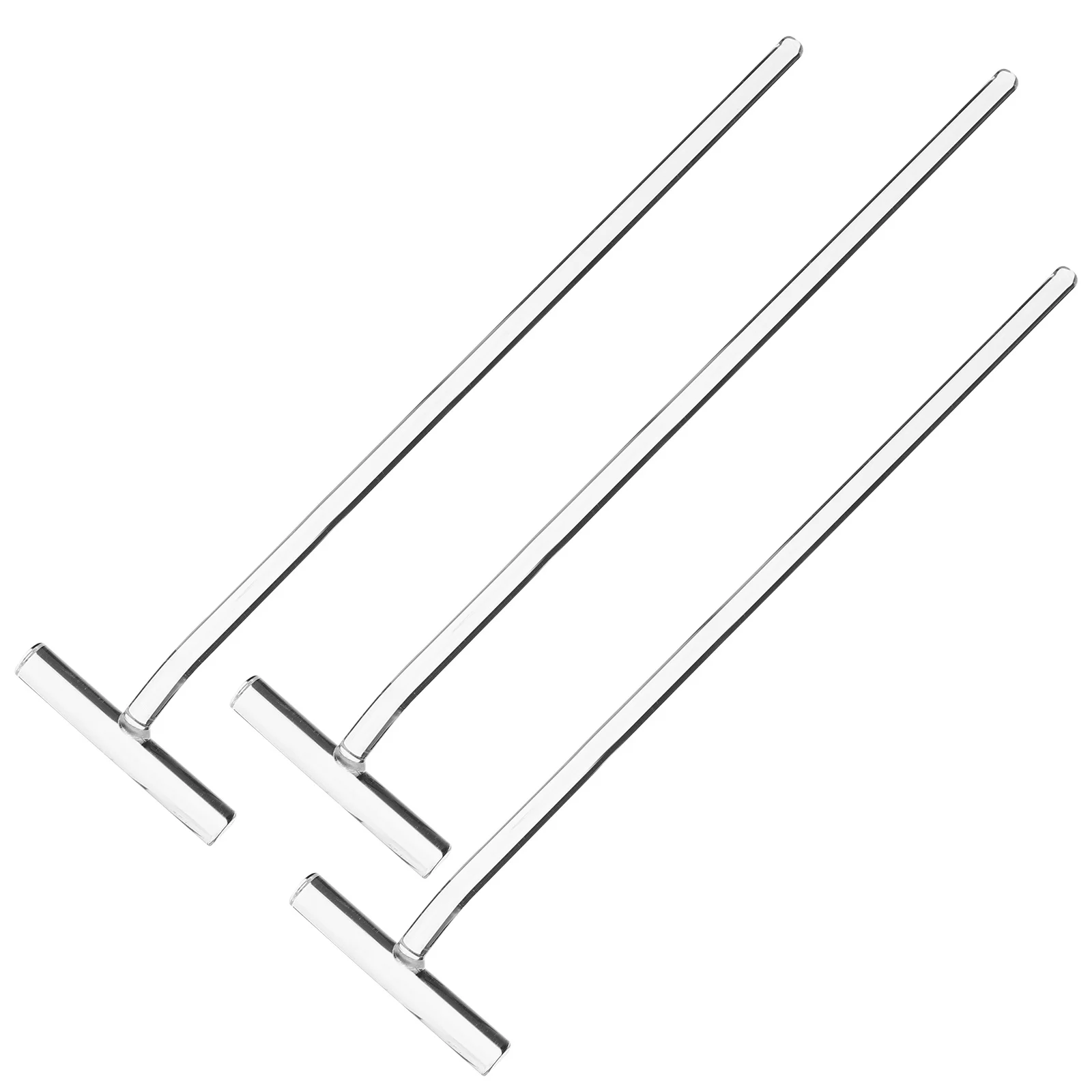 

3Pcs Glass Cell Spreaders Lab Coating Rods Precision Durable Scientific Experiment Tools Lab Cell Spreader Laboratory Spreader