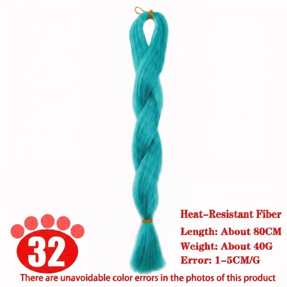 Heat-Resistant Fiber Hair Rooting Heat-resistant 80cm Hair Transplant Material Smooth Straight for BJD SD