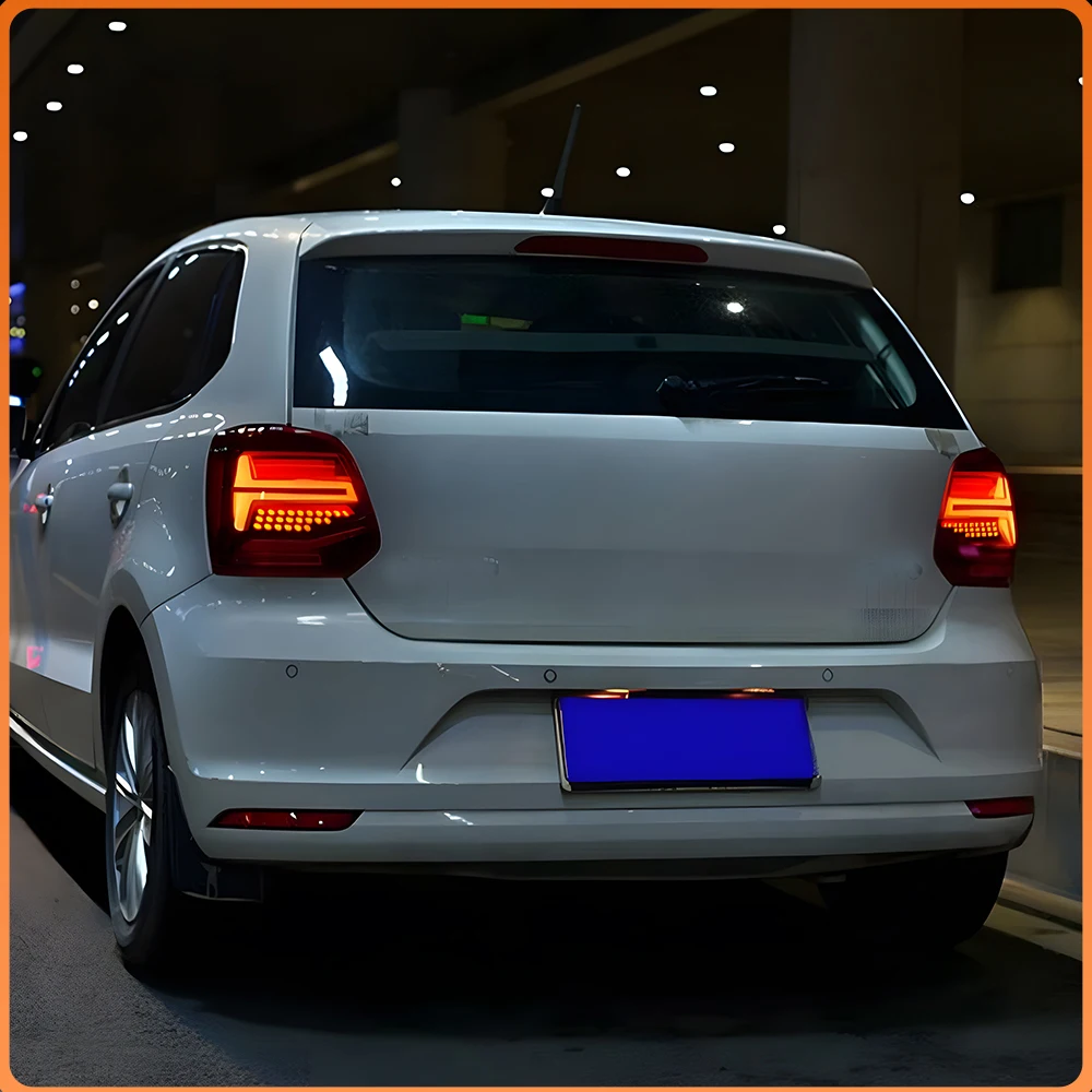 

New Arrivals LED Car Taillights Assembly For VW Polo 2011-2018 Plug and Play High Quality Auto Back Lamps Upgrade Accessories