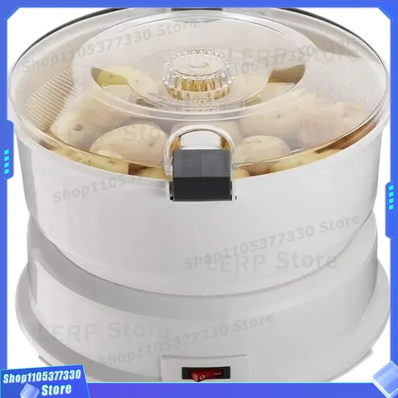 Electric Potato Peeler Automatic Vegetable Peeling Machine Kitchen Gadget Fruit Skin Remover Tool for Home Cooking EU Plug