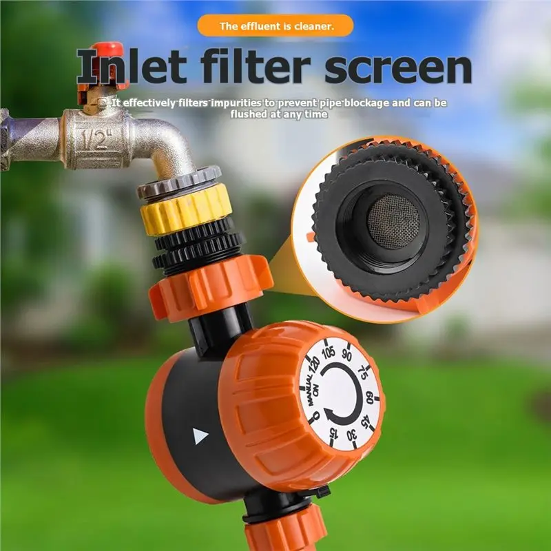 A02F-European Standard Automatic Irrigation Controller For Garden Hose Watering Timer, Mechanical For Garden Hose Watering Timer