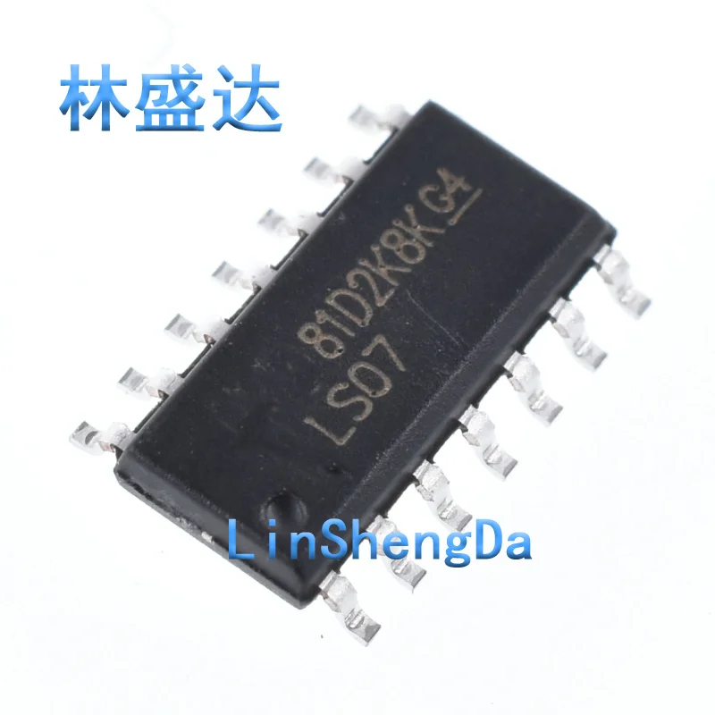 74LS07 SN74LS07DR buffer/driver LS07 chip SOP14 chip image 5