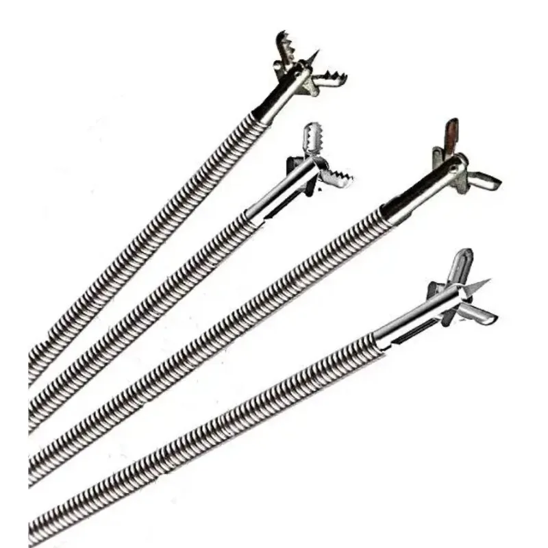 

Одноразовые зажимы-аллигаторы 2.3*1800 мм для хирургических инструментов