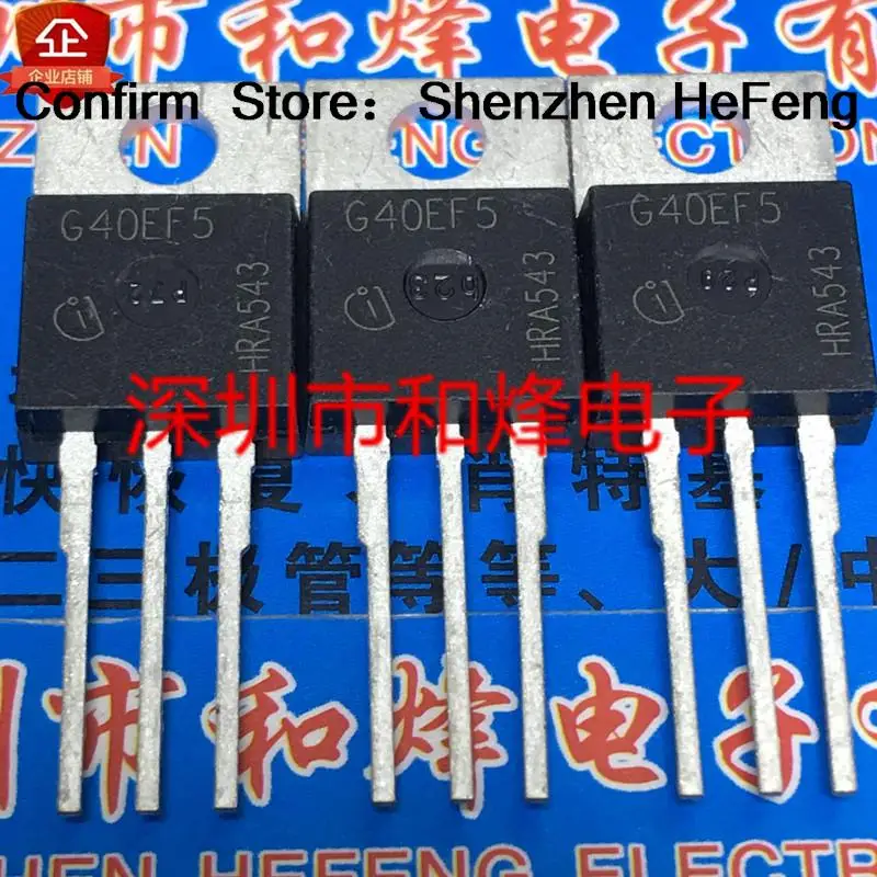 5PCS-10PCS G40EF5   TO-220   Original On Stock Quicky Shipping