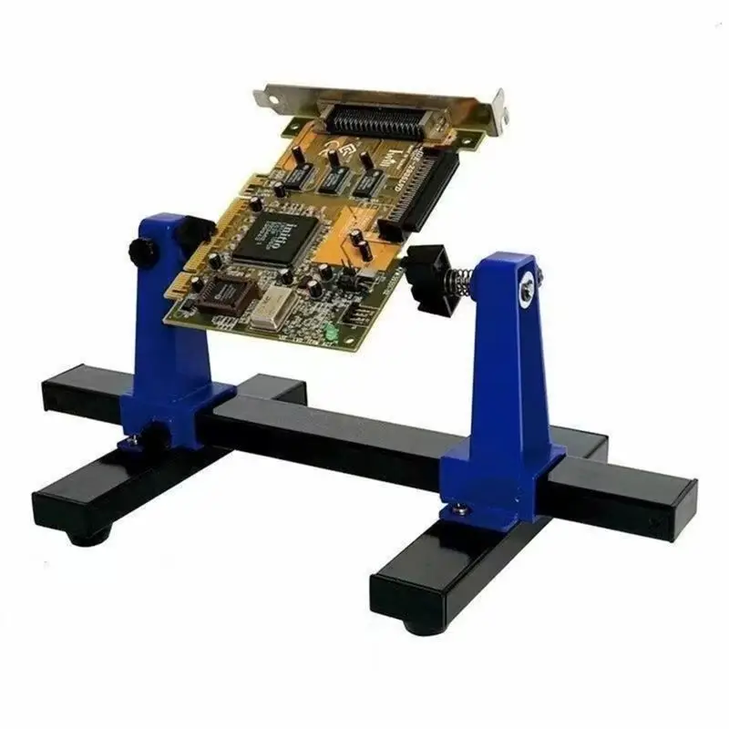 BMBY-Printed Circuit Board Adjustable PCB Board Holder Tool 360° Rotation Soldering Stand Clamp Electronic Maintenance Fixture