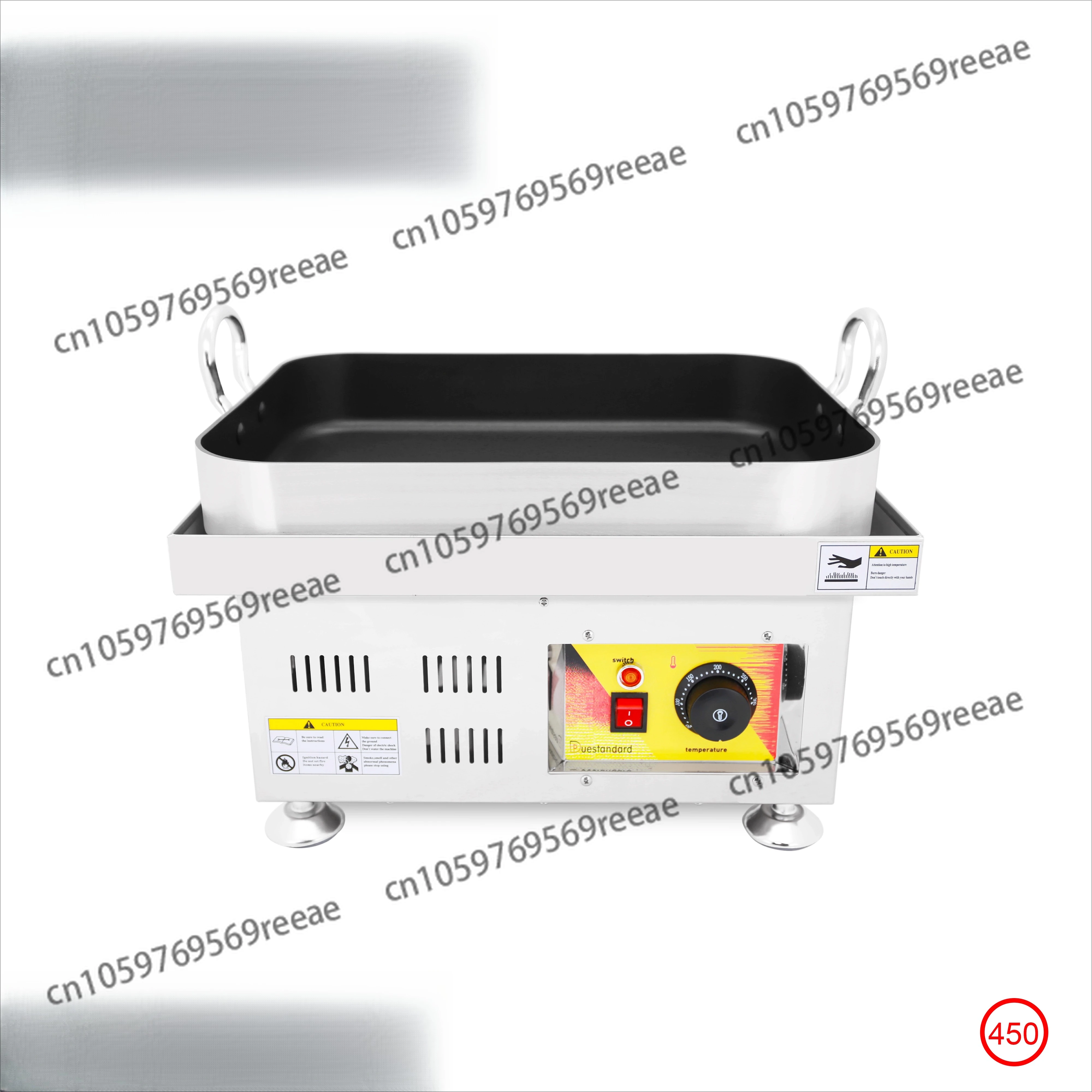 

Desktop electric heating teppanyaki, Korean snack rice cake machine