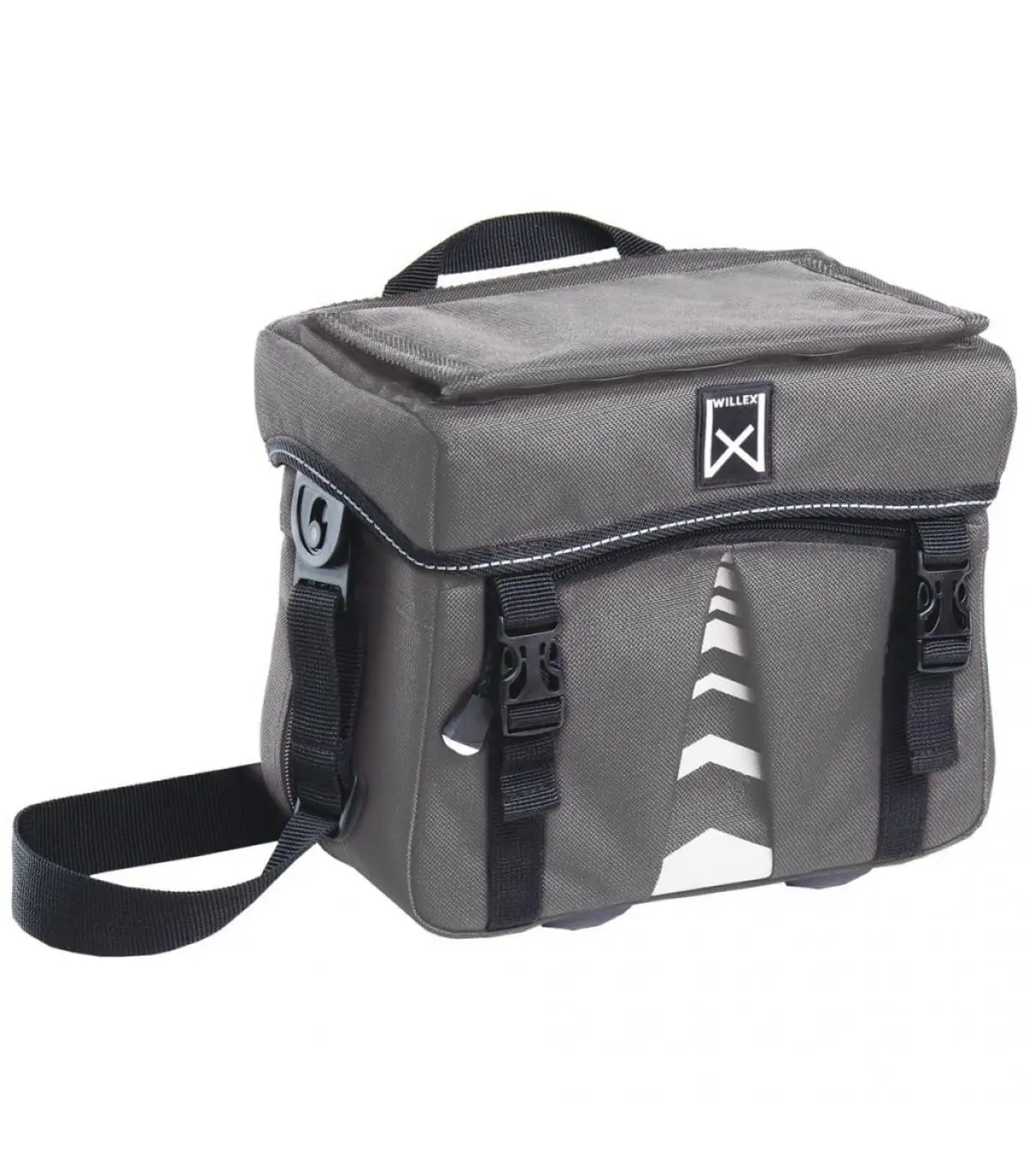 Willex bicycle bags and suitcases 1200 7 L anthracite 13123 bicycle handlebar bag