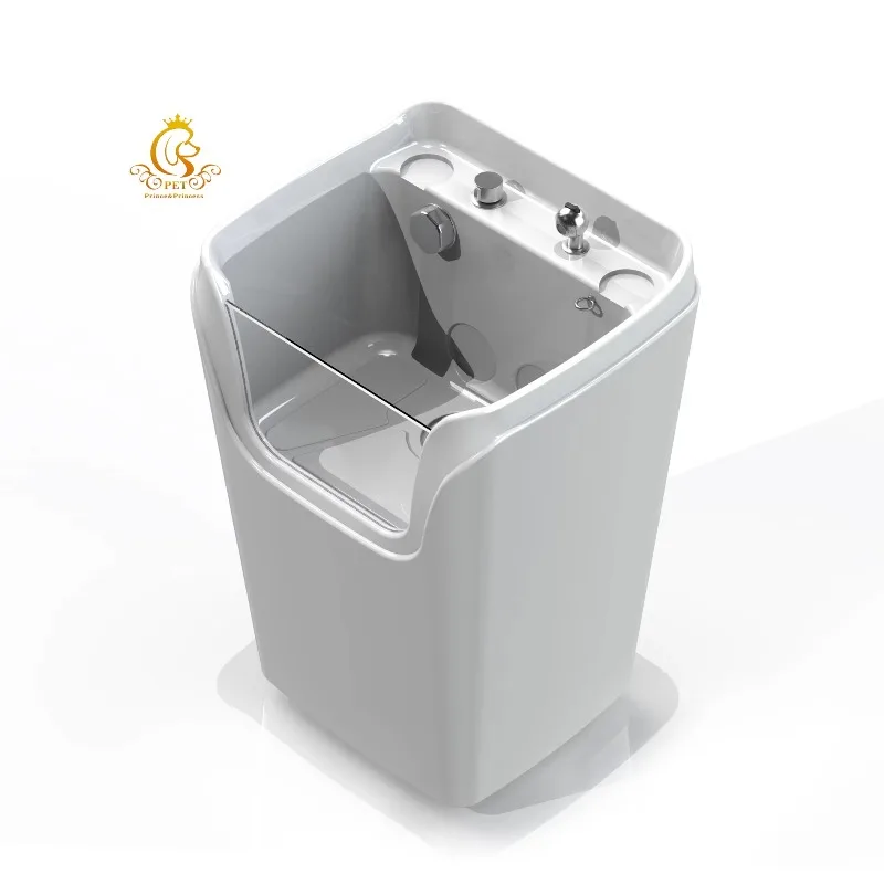 2026 EUR PET Hot Sale Small Acrylic Bubble Bathtub For Dogs Cats And Small Animals Sustainable Pet Spa Tub For Pets