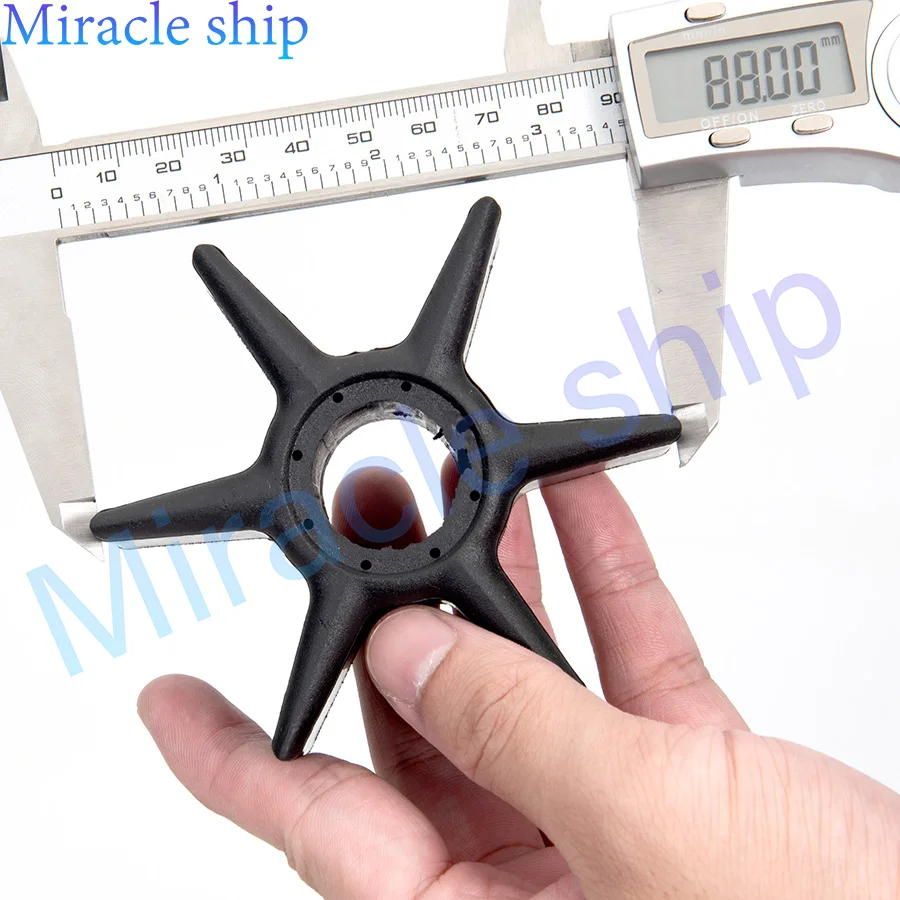 6CE-44352 Water Pump Impeller for YAMAHA 200 225 250 300 HP 4 Stroke Outboard 6CE-44352-00-00 6CE-44352-00 Boat Engine Part