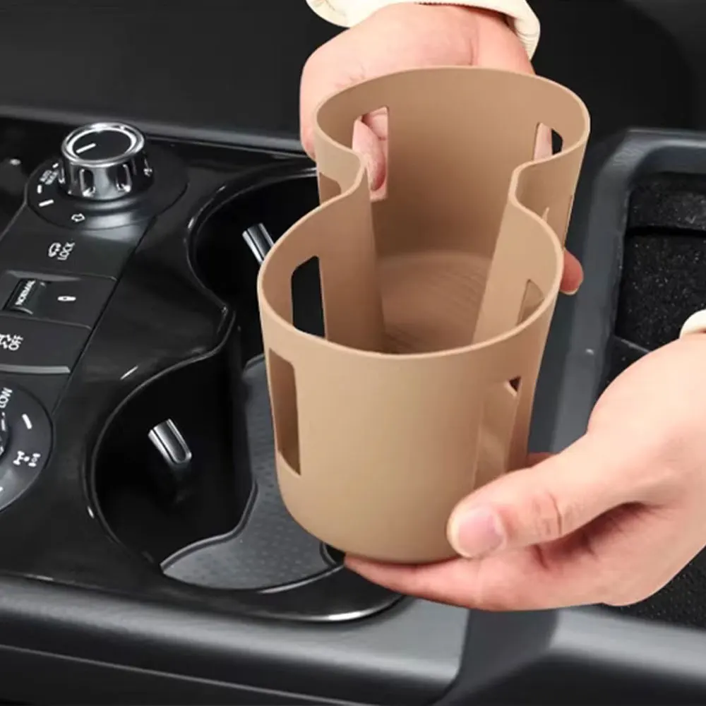 

For Volkswagen 2011-2018 Touareg central control water cup storage box storage modification accessories