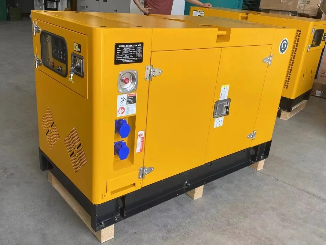 Water Cooled 4Cylinders 20KW 30KW 50KW Alternator Generator Set High Voltage Power Maker Generator Sets Silent Diesel Generator