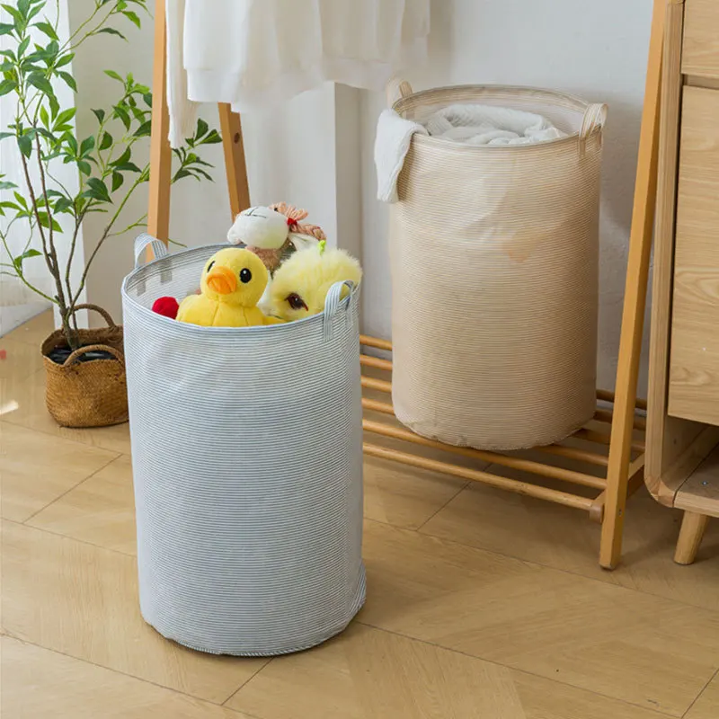 1pc The Shelf Basket Is Equipped Is A Multi-Functional Storage Basket Suitable for Clothes, Toys and Other Items. Laundry Basket