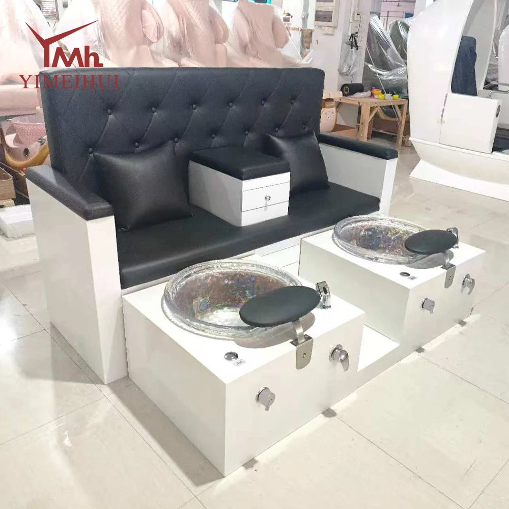 매니큐어 소파 발목욕 소파 2인용 뷰티 살롱 발목욕샵 마사지 의자