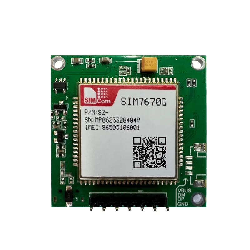 SIMCOM SIM7670G SIM7670G-LNGV Single-row Needle Core Board Qualcomm 4G LTE CAT1 Module Global Band