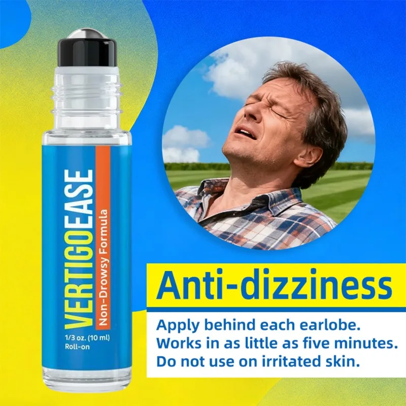 

Long-Lasting Fresh Anti-Dizziness Roller Ball Serum Natural Fragrance Relieves Dizziness Portable Care Product