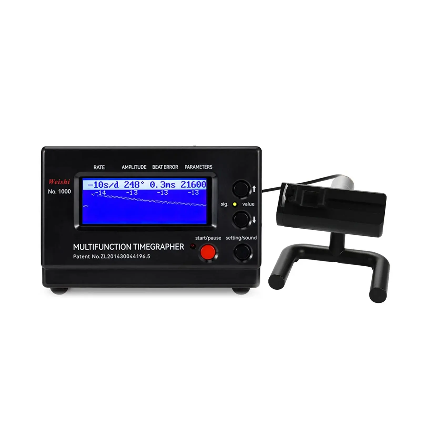 

Weishi No.1000 Timing Timegrapher High Accuracy Mechanical Watch Tester Calibrator Professional Watch Repair Tool