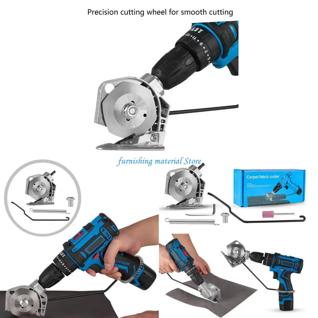

Y5GD Электрическая тренировка Ножницы Электрическое сверлил в тканевые ножницы Острые пилы лезвия швейные ножницы.