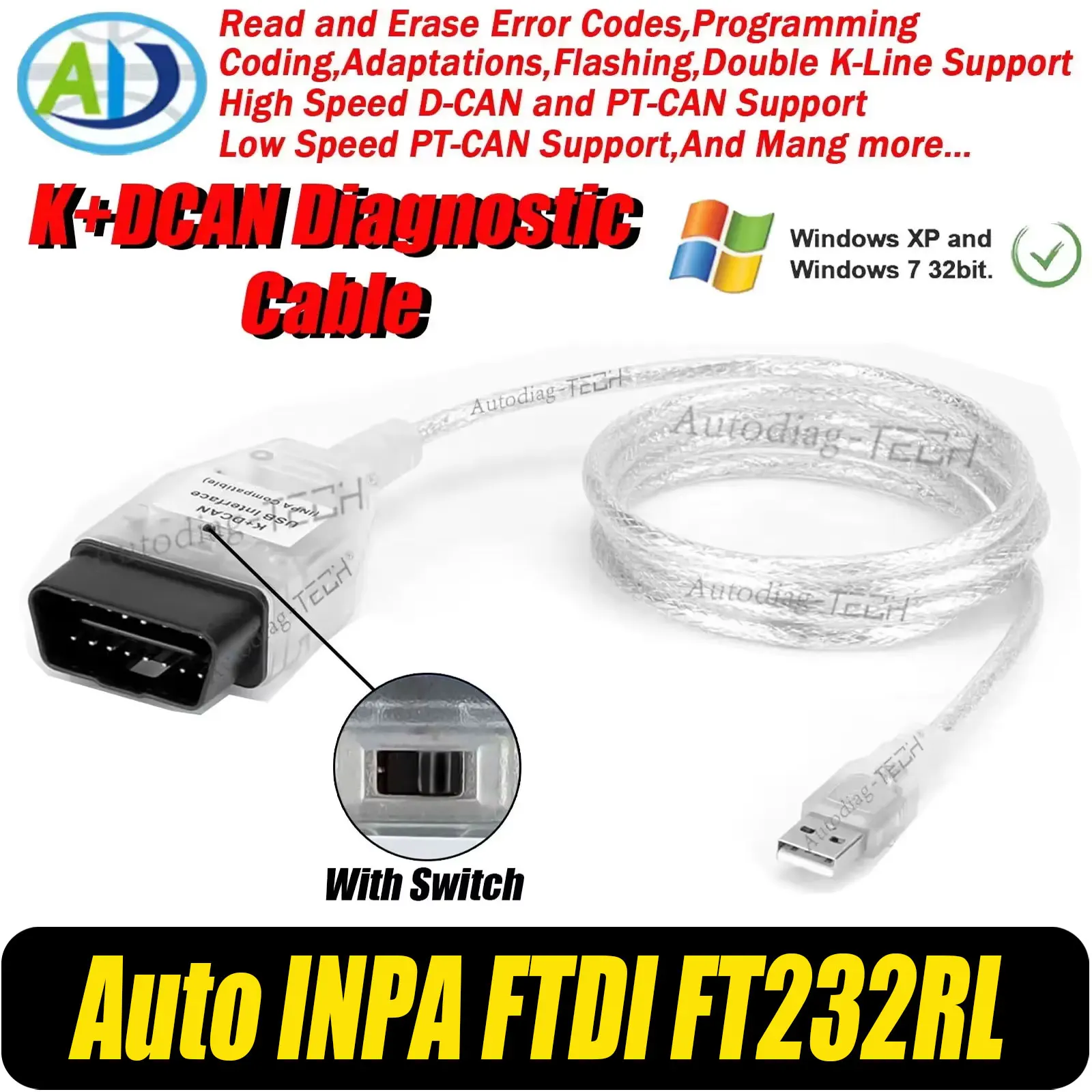 OBD2 Interface Cabl…