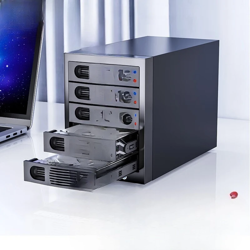 Hard Disk Cabinet Multi-position Disk Array Cabinet Hard Disk Storage Shelf