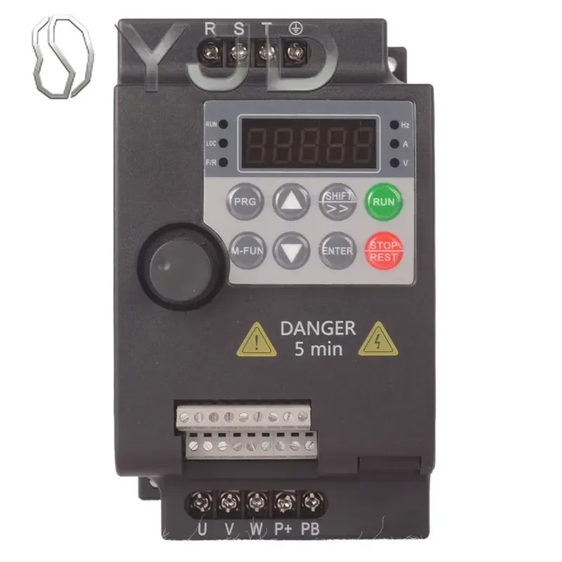 YJD Series Single Phase 220V/230V 4.0KW 5.5KW 50/60HZ AC Inverter Frequency Converter VFD Vector Motor