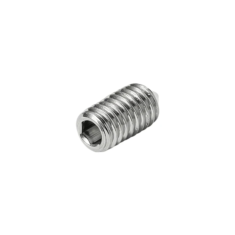 DIN914 Hexagon Socket Set Screws Truncated Cone Point Grub Screws 304 Stainless Steel A2-70 Hex Allen Head M3 M4 M5 M6 M8 M10M12