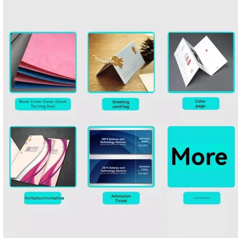 Hot Sale Electric Creasing Machine Dotted Paper Cutting Stitching Line Self-adhesive Business Card Folding Machine Automatic