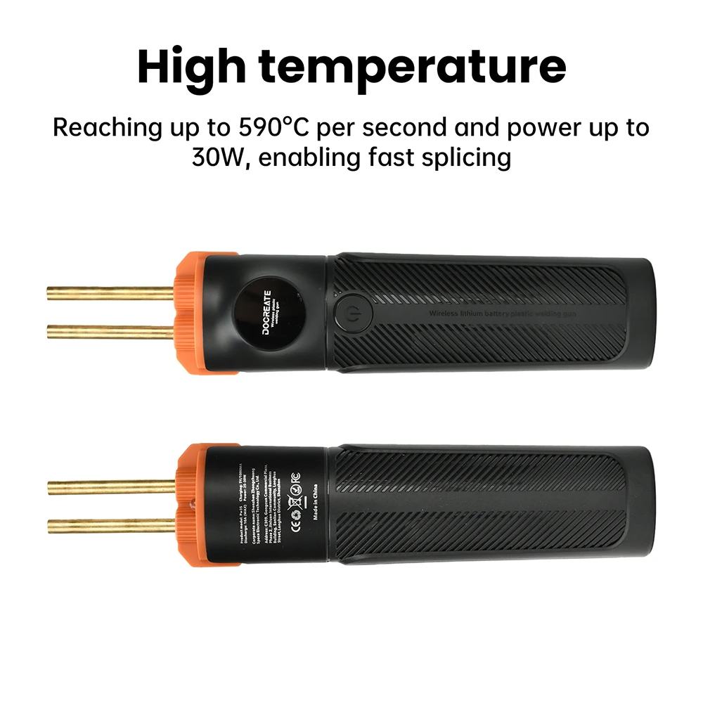 Portable Hot Stapler Plastic Welding Machine Car Bumper Repair Kit PVC Plastic Repairs Wireless Handheld Plastic Soldering Gun view 6