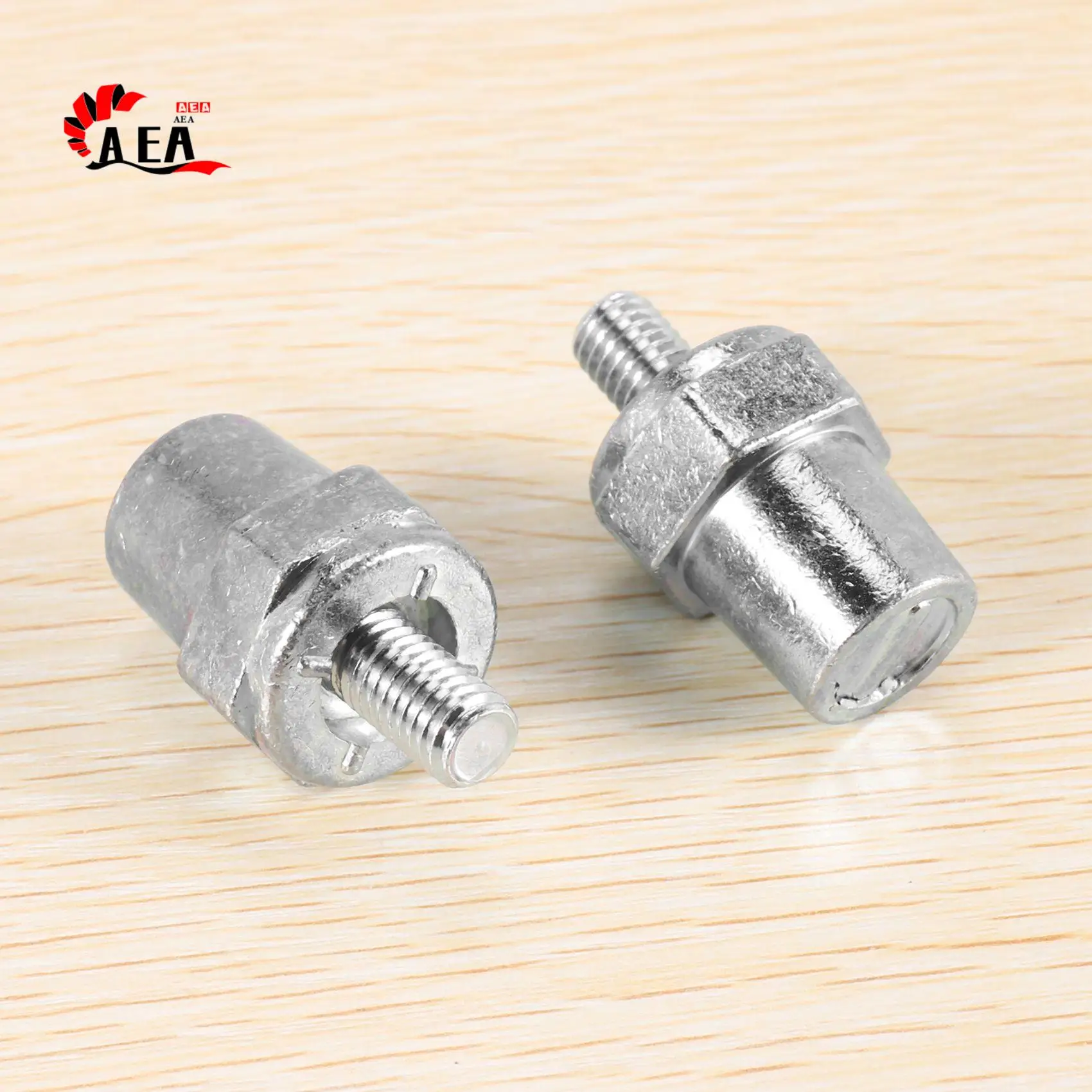 

AEA0-One Pair Zinc Alloy Battery Side Terminal Charging Posts Fit 8Mm Positive (+) Or Negative (-) Battery Cable Terminals