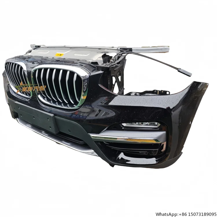 

Высококачественный комплект кузова автобампера для X3 G01 G02 G08, передняя решетка сопла, фара радиатора в сборе, производство для