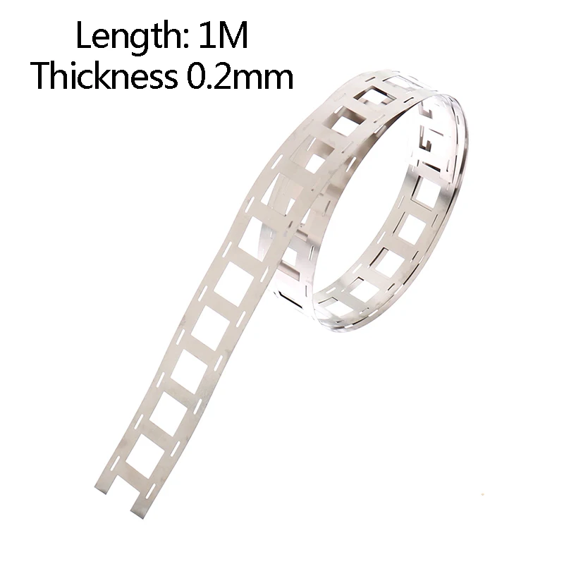 【LM】1M Pure Nickel Strip 0.2*27mm Nickel Tab For 18650 Lithium Battery Welding Tape 2P Spot Welding Nickel Belt