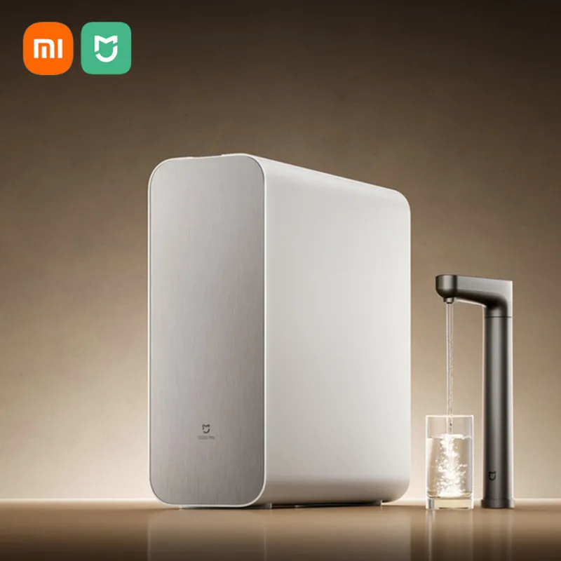 

Очиститель воды XIAOMI MIJIA 1200 г Pro Диспенсер для питьевой воды 3,2 л/мин 5 лет RO-фильтр 3:1 Соотношение чистой отработанной воды MR1282-B