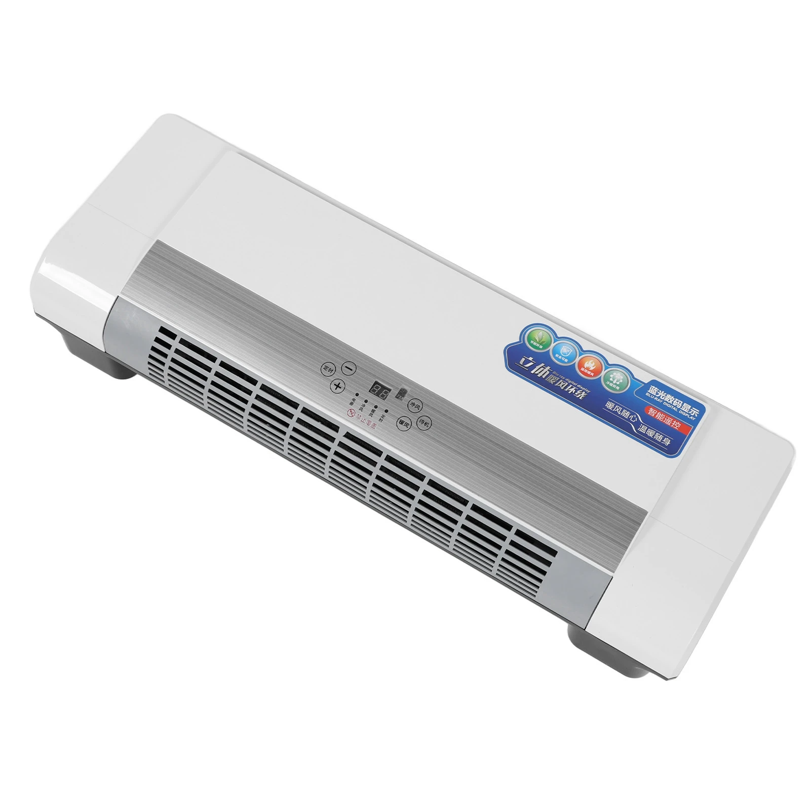 Riscaldatore per montaggio a parete riscaldatore ca doppio uso Timer per tutte le stagioni telecomando 40 metri quadrati protezione da surriscaldamento riscaldatore di raffreddamento per camera da letto