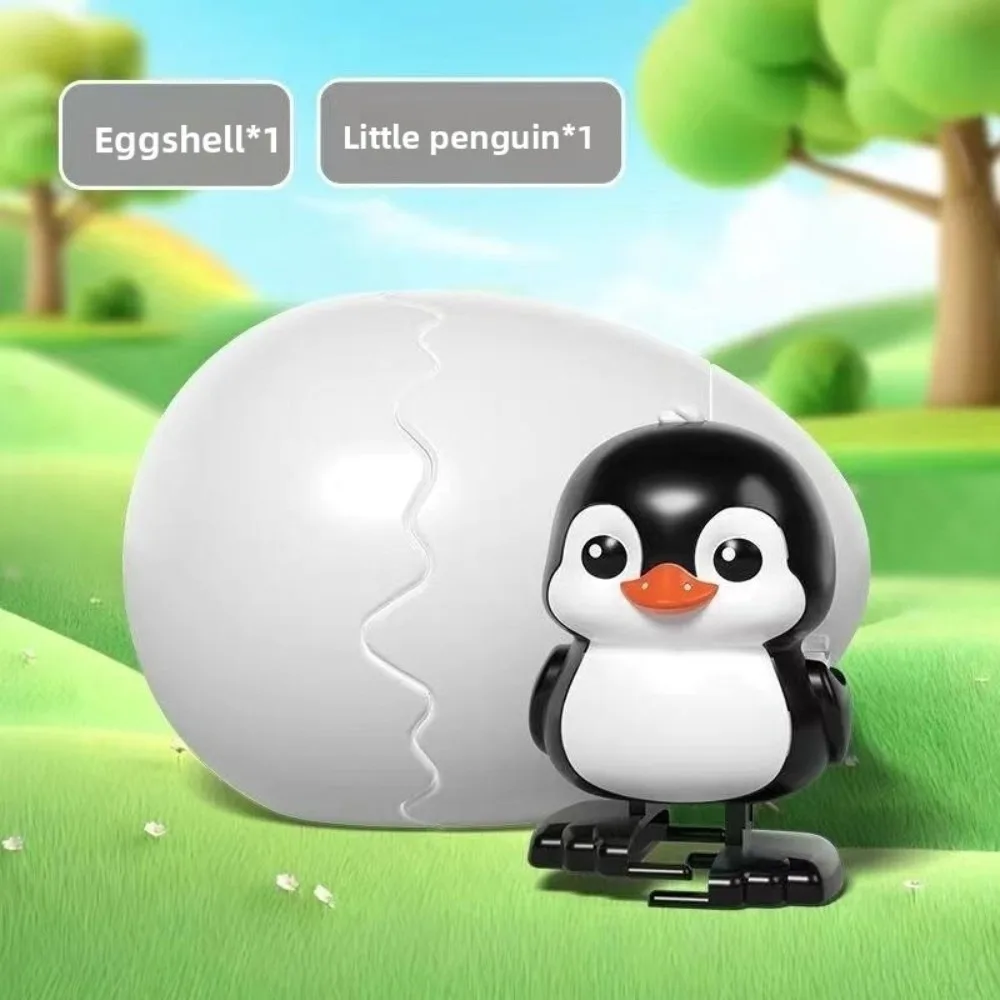 لعبة البيض القفز على شكل بطة الساعة المحمولة يمكن المشي وكسر القشرة لعبة بيضة القفز على شكل البطريق الصغير #1