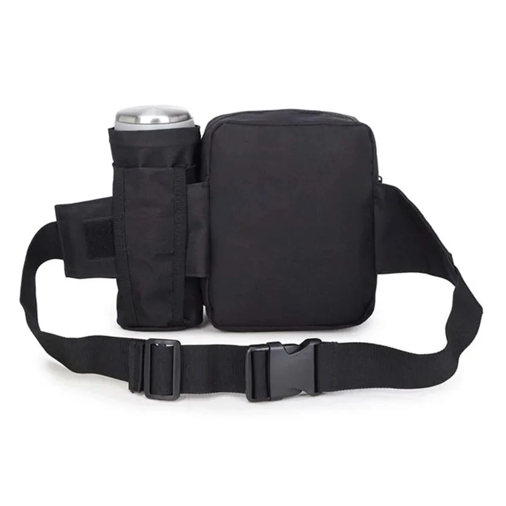 Riñonera de cintura para hombre, bolsa táctica militar para acampar, pescar, viajar, senderismo, botella de agua, escalar, deporte al aire libre, clítoris, cinturón de cadera