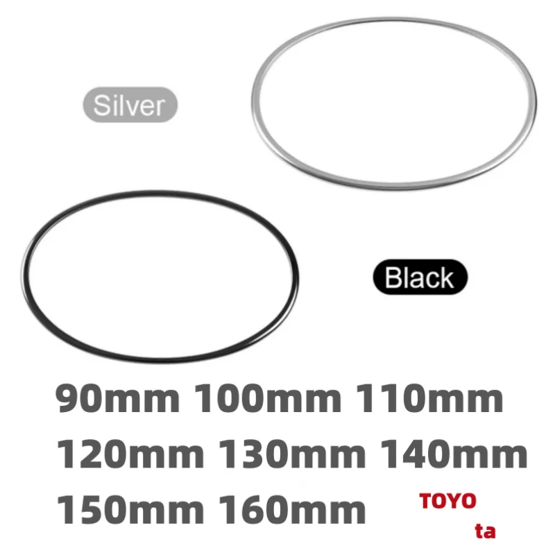 

1pcs High-quality Silver/Black Carbon Chromium Engine Hood Grille Bumper Rear Luggage Compartment Emblem Sticker Car Accessories