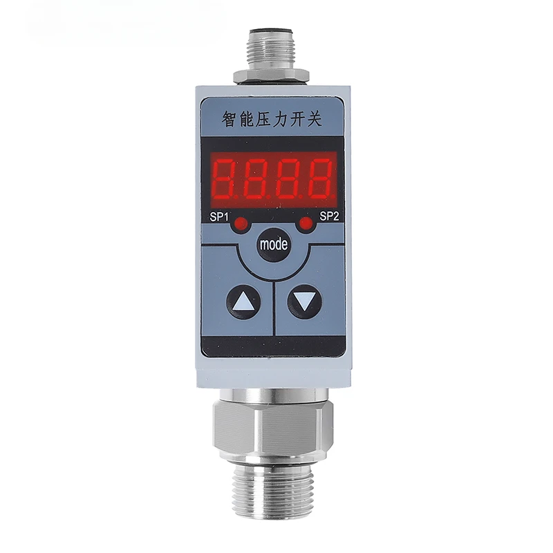 Yunyi Digital Display 12V Pump Pressure Switch Liquid and Oil PNP Water Sensor Control Pressure Switches