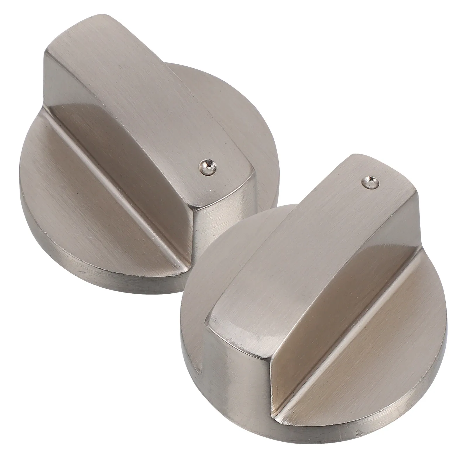 Robust Zinc Alloy Gas Stove Knob Replacement Igniter Push Button Switch for Range Oven Burner Control Portable Reusable Smooth