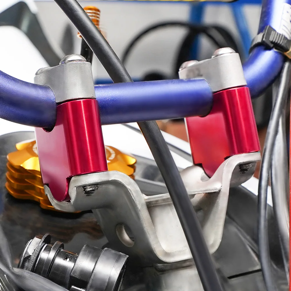 NICECNC ATV Handle Bar Clamp Mount Risers 1.5