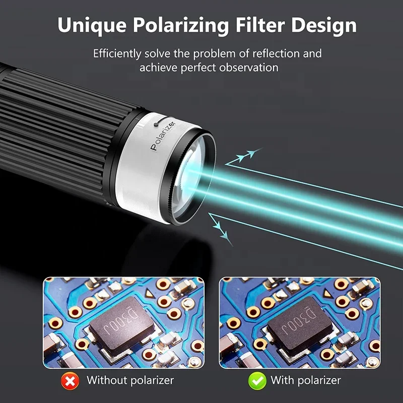 2026 Microlong LP070 4K Digital Microscope 48MP HD LCD Screen 1080P Video 1500X Magnification Compatible With PC/TV
