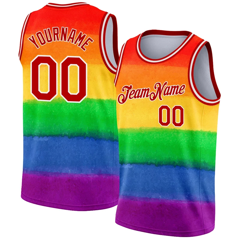 American Stars Stripes Flag Design Basketball Vest For Men Customized Name Number Personality Sleeveless Vest Summer Sport New