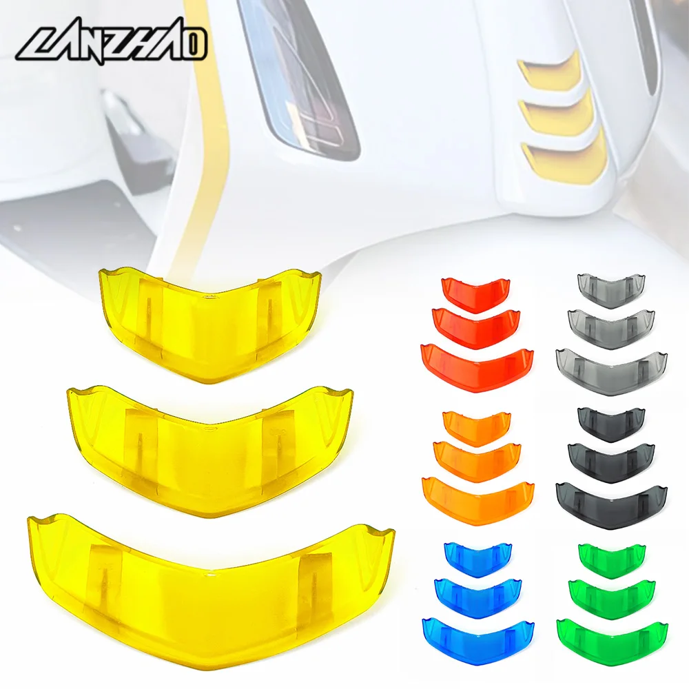 Motorfiets Voorriem Hoorn Cover Tie Grille Guard Transparante Kuip Accessoires voor Vespa GTS 150 250 300 GTV HPE 2013-2023