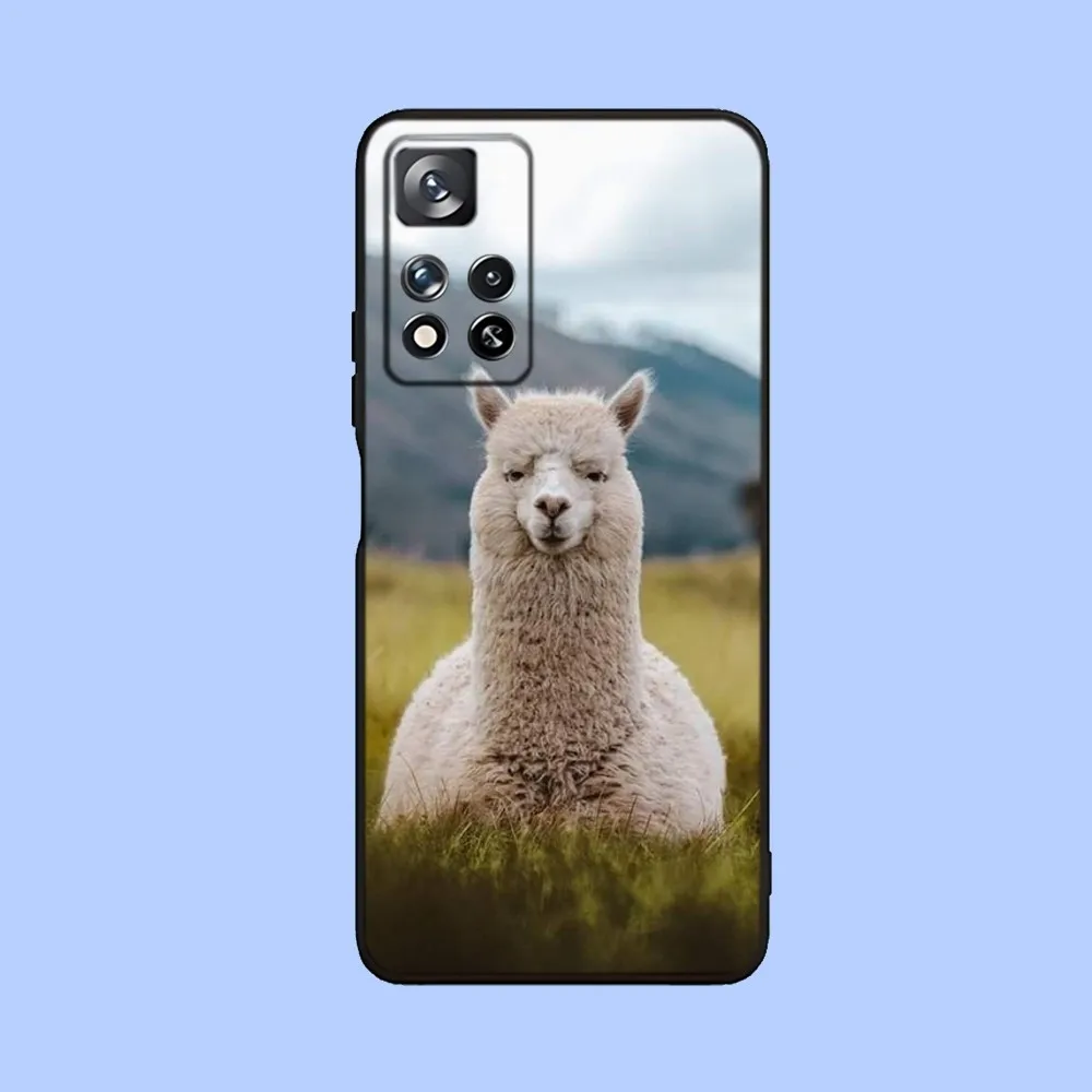 Lama Llama Alpaca  Phone Case For Samsung Galaxy A13,A21s,A22,A31,A32,A52,A53,A71,A80,A91 Soft Black Cover