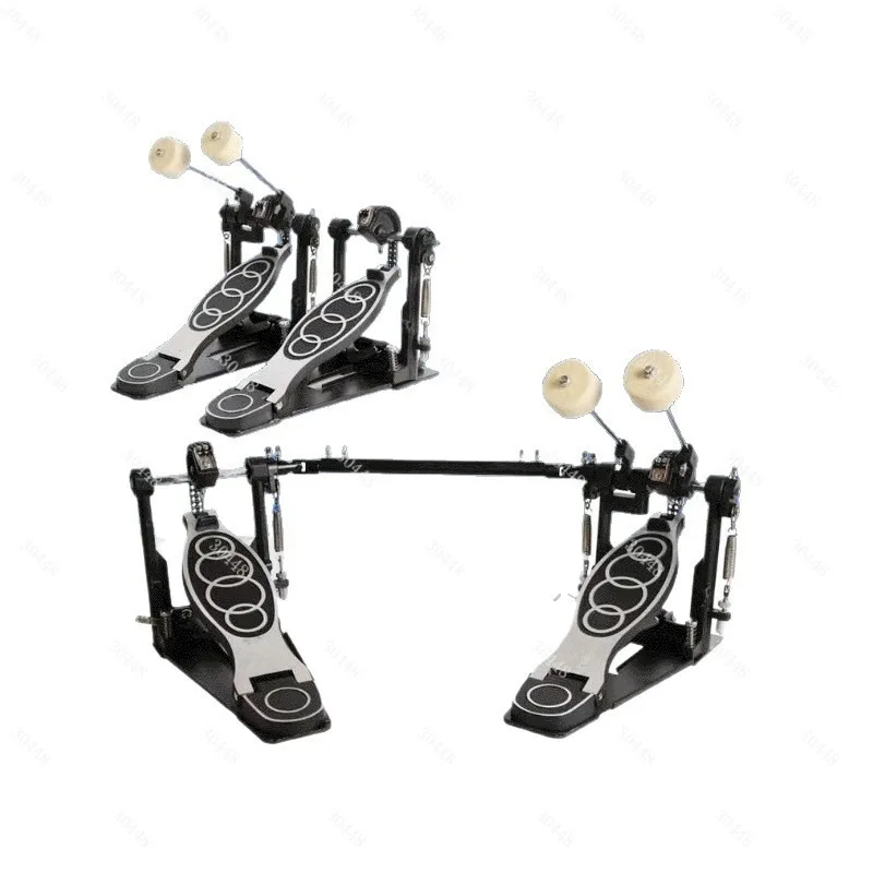 Sub-drum jazz drum double pedal thickened zinc aluminum alloy pedal student practice black instrument drum