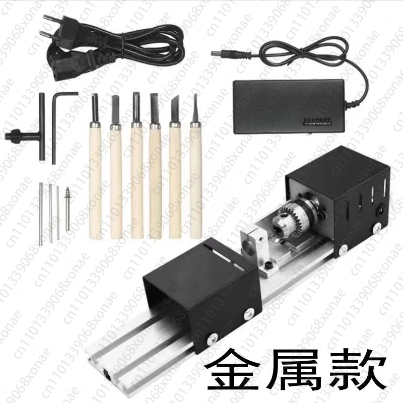 Mini diy woodworking lathe for grinding, polishing and cutting of prayer beads, round beads and prayer beads