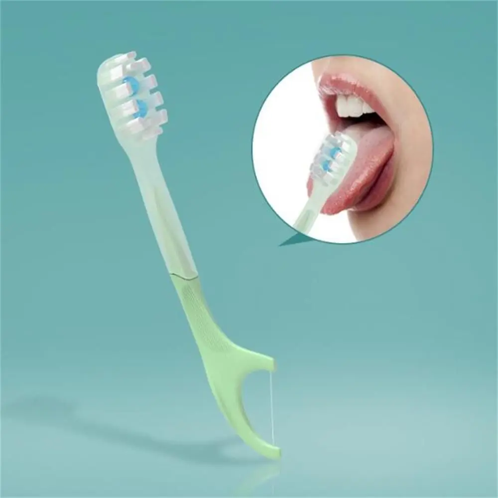 with Freshening Bead Mini Travel Toothbrush Oral Hygiene Care Portable Prepasted Toothbrush Disposable Travel