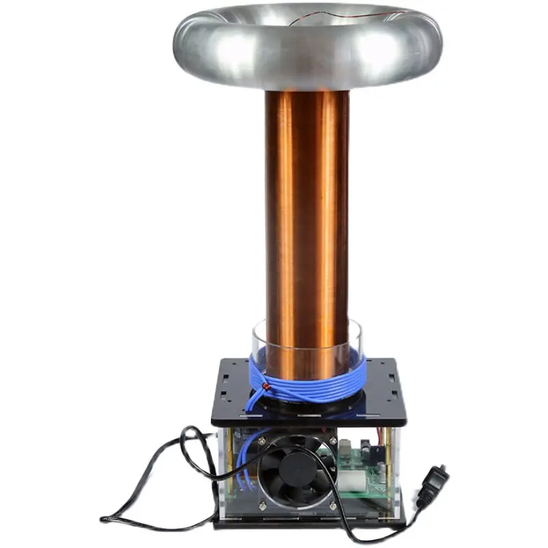 Electric Coil Induction Arc Music DIY Kit Large Finished Pulse High Voltage High Power 800W