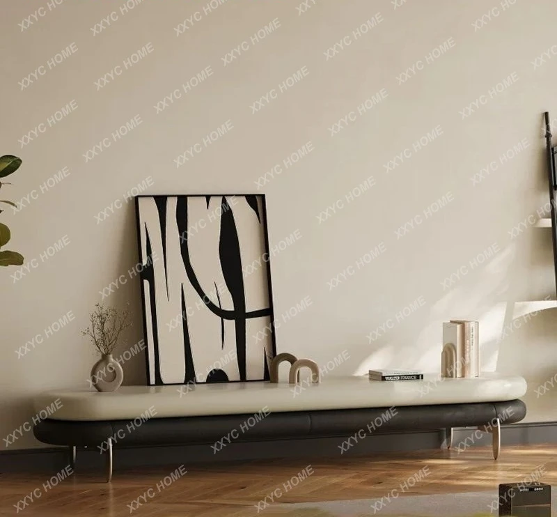 C TV cabinet modern simple combination lands on the living room audio-visual expensive small apartment floor-to-ceiling model