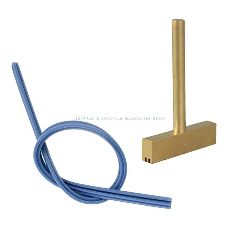 L5BC 30W/40W/60W Soldering Iron T Tip Soldering Tips with Hot Press Stripe for Screen Ribbon Cable Repair T Solder Iron