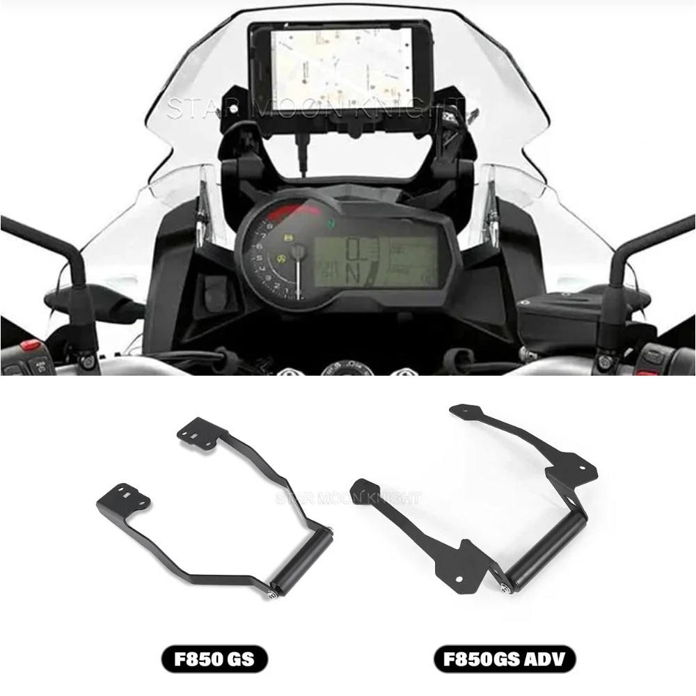 

For BMW F850GS (2018-2019) F 850 GS Adventure (2018-2023) Navigation Bracket Stand Holder Phone Mobile GPS Plate Support